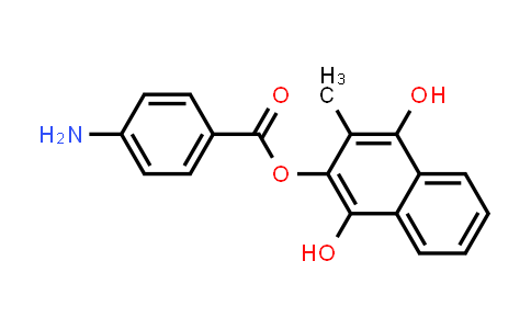 1,4-Dihydroxy-3-methyl-2-naphthyl 4-aminobenzoate