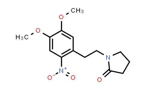 1-[2-(4,5-Dimethoxy-2-nitrophenyl)ethyl]pyrrolidin-2-one