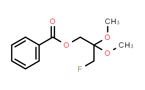 2,2-Dimethoxy-3-Fluoropropyl Benzoate