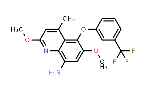 2,6-Dimethoxy-4-Methyl-5-[3-(Trifluoromethyl)Phenoxy]-8-Quinolinamine