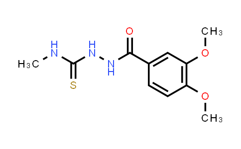 2-(3,4-Dimethoxybenzoyl)-N-methylhydrazinecarbothioamide
