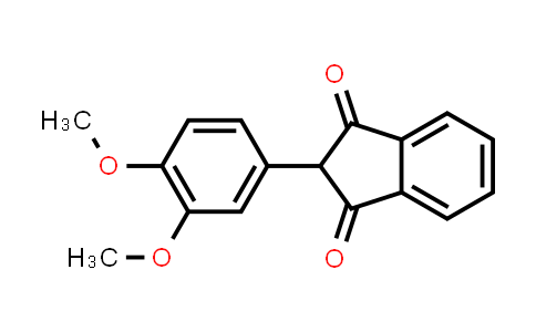 2-(3,4-Dimethoxyphenyl)-1H-indene-1,3(2H)-dione