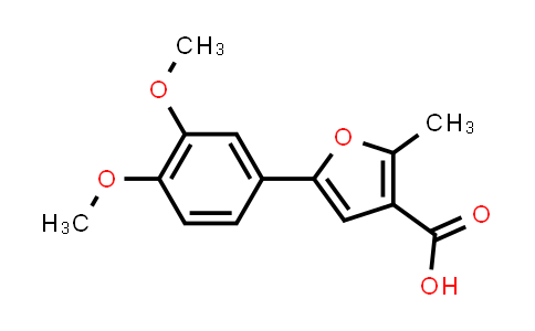 5-(3,4-Dimethoxyphenyl)-2-methyl-3-furoic acid
