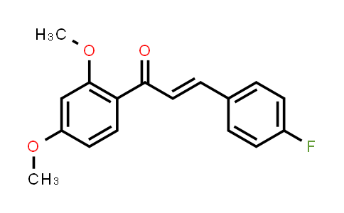 (2E)-1-(2,4-Dimethoxyphenyl)-3-(4-Fluorophenyl)-2-Propen-1-One