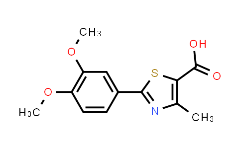 2-(3,4-Dimethoxyphenyl)-4-methyl-1,3-thiazole-5-carboxylic acid