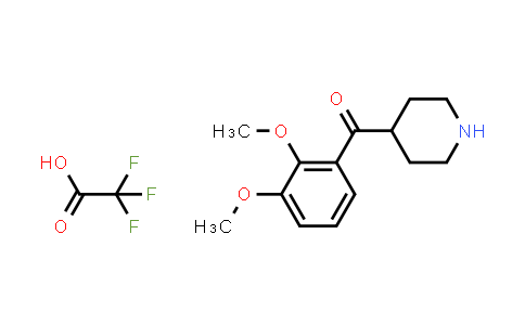 (2,3-Dimethoxyphenyl)-4-piperidinylmethanone Trifluoroacetic Acid Salt