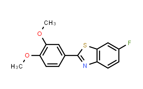 2-(3,4-Dimethoxyphenyl)-6-Fluoro-Benzothiazole