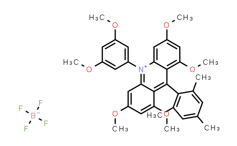 10-(3,5-Dimethoxyphenyl)-9-mesityl-1,3,6,8-tetramethoxyacridin-10-ium tetrafluoroborate