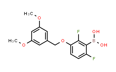 B-[3-[(3,5-Dimethoxyphenyl)methoxy]-2,6-difluorophenyl]-Boronic acid