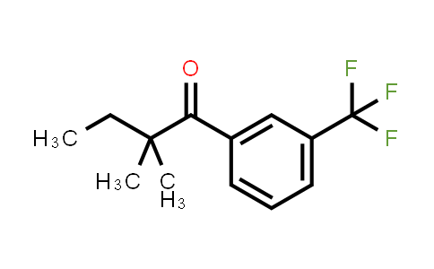 2,2-Dimethyl-1-[3-(trifluoromethyl)phenyl]-1-butanone
