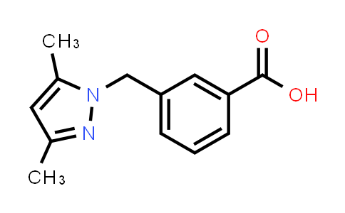 3-[(3,5-Dimethyl-1H-pyrazol-1-yl)methyl]benzoic acid