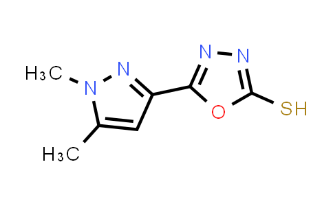 5-(1,5-Dimethyl-1H-pyrazol-3-yl)-1,3,4-oxadiazole-2-thiol