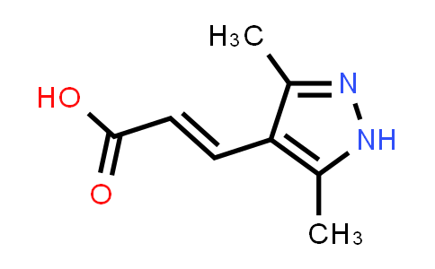 (2E)-3-(3,5-Dimethyl-1H-pyrazol-4-yl)acrylic acid