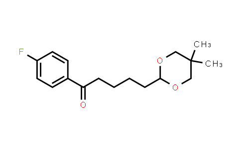 5-(5,5-Dimethyl-1,3-dioxan-2-yl)-1-(4-fluorophenyl)-1-pentanone