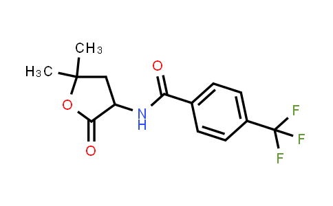 N-(5,5-Dimethyl-2-Oxooxolan-3-Yl)-4-(Trifluoromethyl)Benzamide