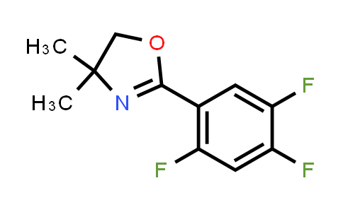 4,4-Dimethyl-2-(2,4,5-Trifluorophenyl)-4,5-Dihydro-1,3-Oxazole