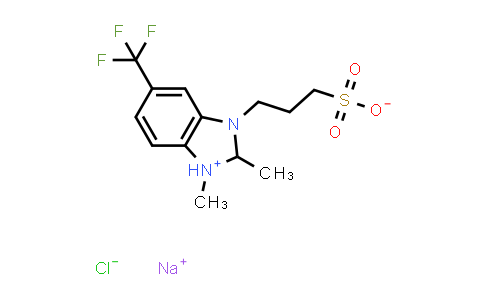1,2-Dimethyl-3-(3-Sulphonatopropyl)-5-(Trifluoromethyl)-1H-Benzimidazolium Sodium Chloride
