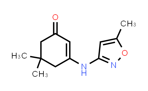 5,5-Dimethyl-3-[(5-methylisoxazol-3-yl)amino]cyclohex-2-en-1-one