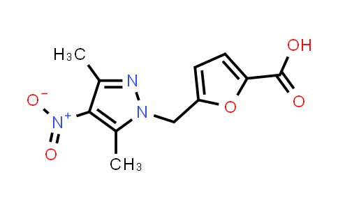 5-[(3,5-Dimethyl-4-nitro-1H-pyrazol-1-yl)methyl]-2-furoic acid