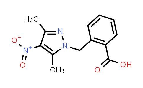 2-[(3,5-Dimethyl-4-nitro-1H-pyrazol-1-yl)methyl]benzoic acid