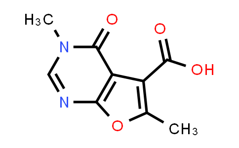 3,6-Dimethyl-4-oxo-3,4-dihydrofuro[2,3-d]pyrimidine-5-carboxylic acid