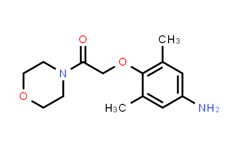 [3,5-Dimethyl-4-(2-morpholin-4-yl-2-oxoethoxy)phenyl]amine
