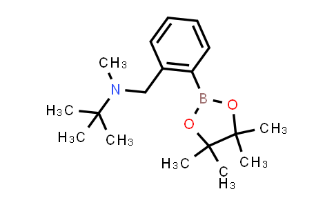 N,2-Dimethyl-N-[2-(4,4,5,5-tetramethyl-1,3,2-dioxaborolan-2-yl)benzyl]propan-2-amine