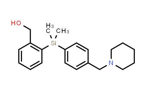 {2-[DiMethyl-(4-piperidin-1-ylMethyl-phenyl)-silanyl]-phenyl}-Methanol