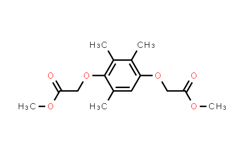 Dimethyl 2,2'-[(2,3,5-trimethyl-1,4-phenylene)bis(oxy)]diacetate