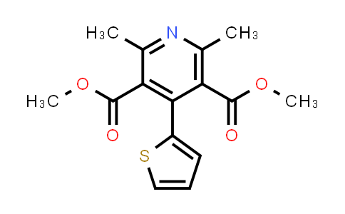 Dimethyl 2,6-dimethyl-4-(2-thienyl)pyridine-3,5-dicarboxylate