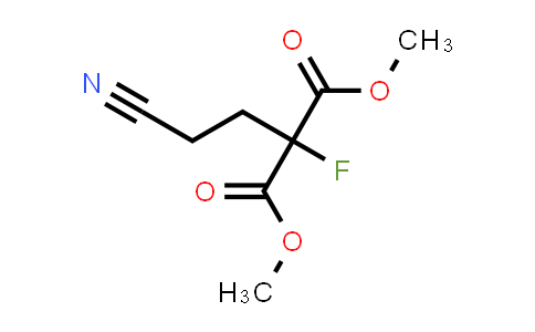 Dimethyl (2-cyanoethyl)(fluoro)malonate