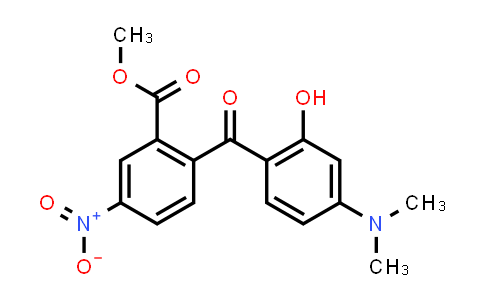 4-Dimethylamino-2-hydroxy-2'-methoxycarbonyl-4'-nitrobenzophenone