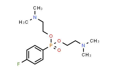 2-[2-Dimethylaminoethoxy-(4-Fluorophenyl)Phosphoryl]Oxy-N,N-Dimethylethanamine