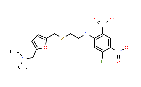 N-[2-[[5-(Dimethylaminomethyl)Furan-2-Yl]Methylsulfanyl]Ethyl]-5-Fluoro-2,4-Dinitroaniline