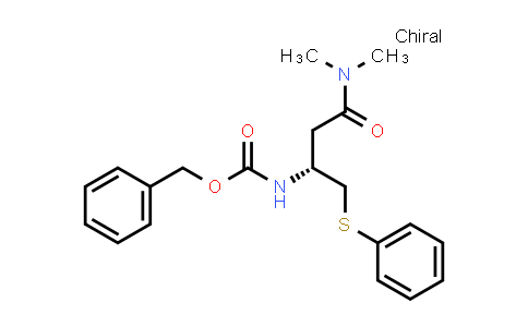 N-[(1R)-3-(Dimethylamino)-3-oxo-1-[(phenylthio)methyl]propyl]carbamic acid phenylmethyl ester