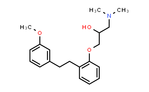 1-(Dimethylamino)-3-[2-[2-(3-methoxyphenyl)ethyl]phenoxy]-2-propanol