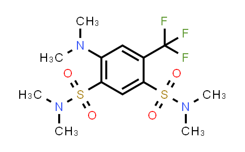 4-(Dimethylamino)-N,N,N',N'-Tetramethyl-6-(Trifluoromethyl)-1,3-Benzenedisulfonamide
