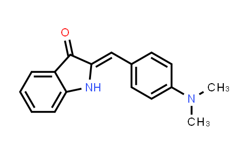 (2Z)-2-[4-(Dimethylamino)Benzylidene]-1,2-Dihydro-3H-Indol-3-One
