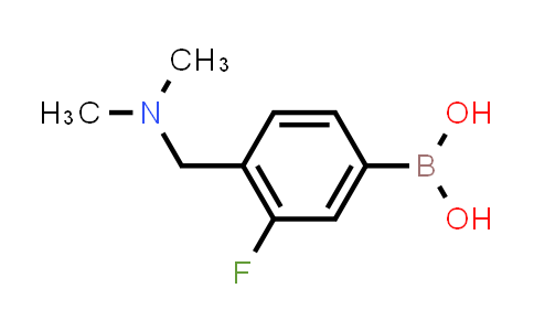4-((diMethylaMino)Methyl)-3-fluorophenylboronic acid