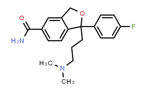 1-[3-(Dimethylamino)propyl]-1-(4-fluorophenyl)-1,3-dihydro-5-isobenzofurancarboxamide