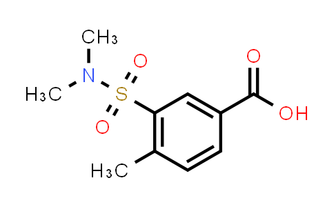 3-[(Dimethylamino)sulfonyl]-4-methylbenzoic acid