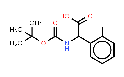 a-[[(1,1-Dimethylethoxy)Carbonyl]Amino]-2-Fluoro-Benzeneacetic Acid