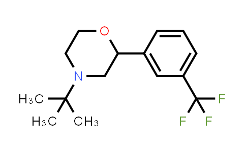 4-(1,1-Dimethylethyl)-2-[3-(Trifluoromethyl)Phenyl]-Morpholine
