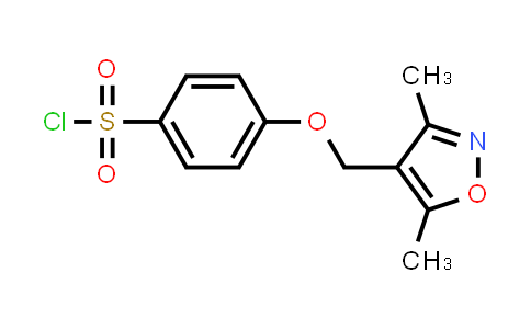 4-[(3,5-Dimethylisoxazol-4-yl)methoxy]benzenesulfonyl chloride