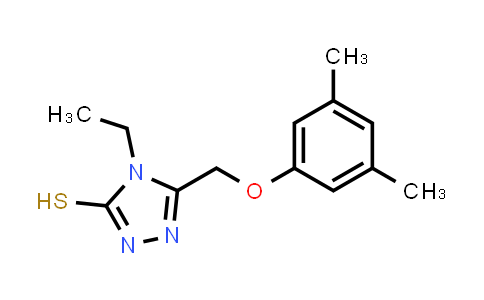 5-[(3,5-Dimethylphenoxy)methyl]-4-ethyl-4H-1,2,4-triazole-3-thiol