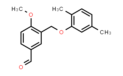 3-[(2,5-Dimethylphenoxy)methyl]-4-methoxybenzaldehyde
