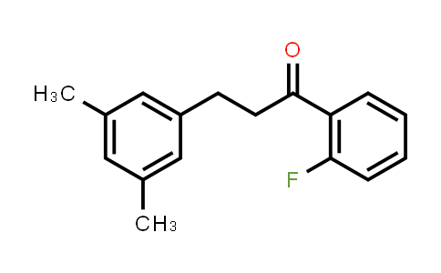 3-(3,5-Dimethylphenyl)-1-(2-fluorophenyl)-1-propanone