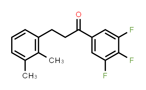 3-(2,3-Dimethylphenyl)-1-(3,4,5-trifluorophenyl)-1-propanone