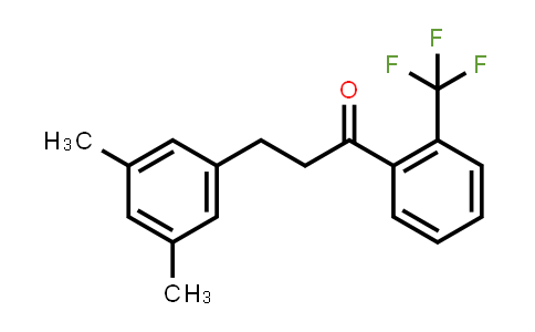 3-(3,5-Dimethylphenyl)-1-[2-(trifluoromethyl)phenyl]-1-propanone