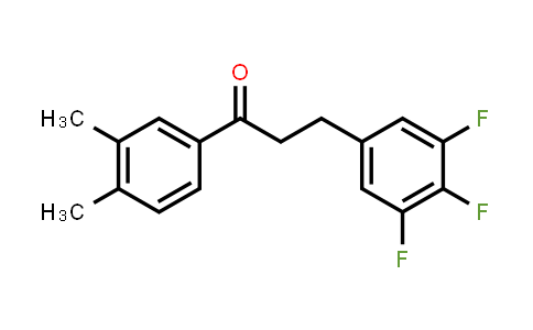 1-(3,4-Dimethylphenyl)-3-(3,4,5-trifluorophenyl)-1-propanone